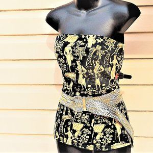 Strapless Top~French Vintage Style